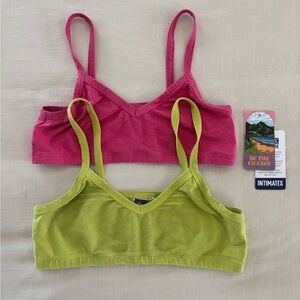 *SOLD* 2x Jungmaven Bralettes, size S
